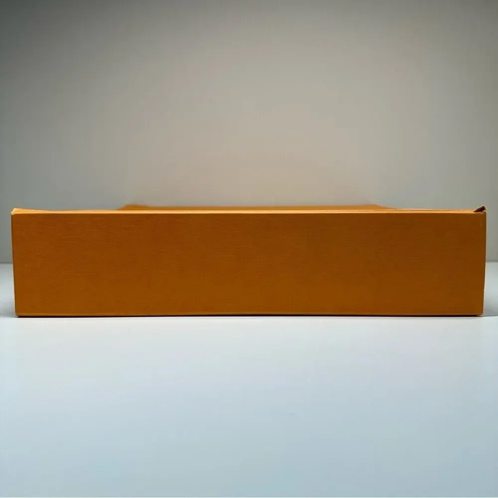 Louis Vuitton | Flat Storage Box | Orange | 14.75 W x 13.75 H x 3.4 D inch